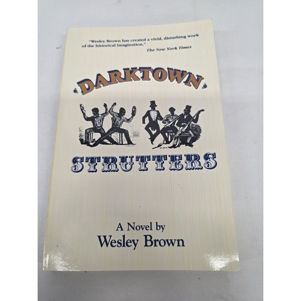 Wesley Brown Darktown Strutters 1994 Cane Hill Press First Edition Paperback